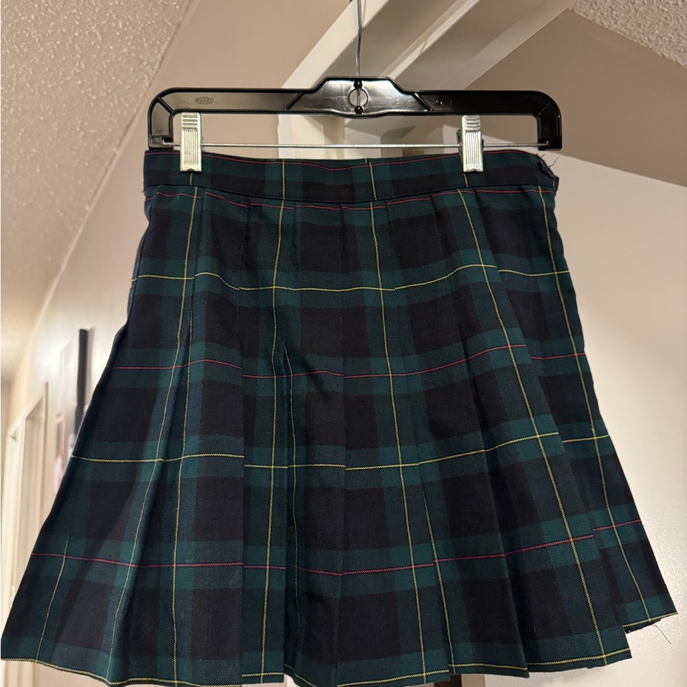 American Apparel Green and Black Skirt size M made in USA